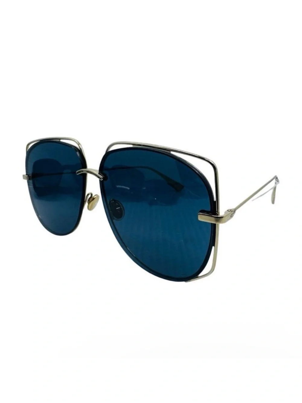 Christian Dior Stellaire 6 Sunglasses - J5GA9 Gold / Blue